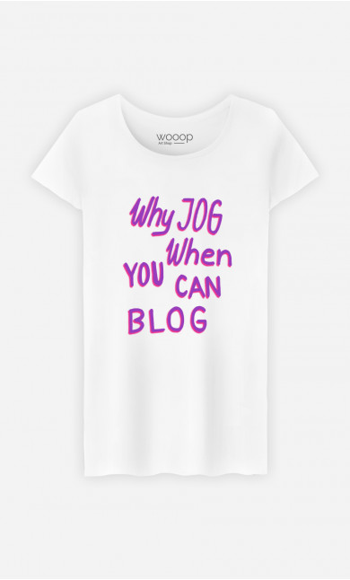 Frau T-Shirt Why Jog