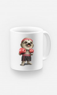 Tasse Sloth Boxing