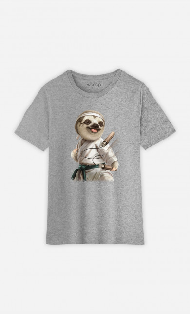 Kinder T-Shirt Karate Sloth
