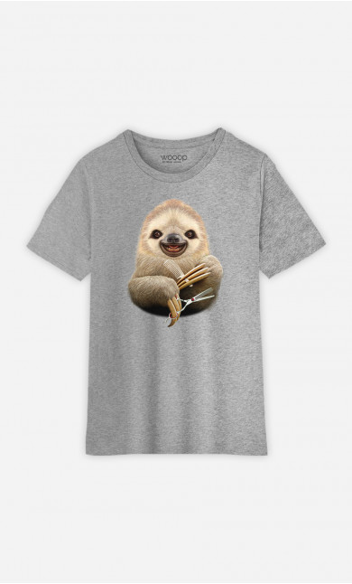 Kinder T-Shirt Sloth Barber