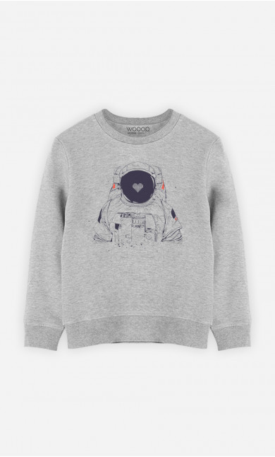 Kinder Sweatshirt Astronaut Love