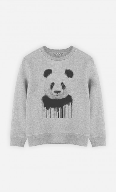 Kinder Sweatshirt Graffiti Panda