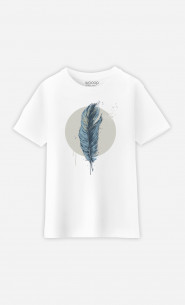 Kinder T-Shirt Feather In A Circle