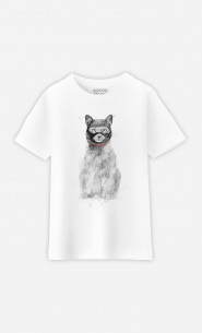 Kinder T-Shirt Masked Cat