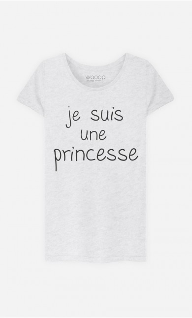 T-Shirt Je Suis Une Princesse