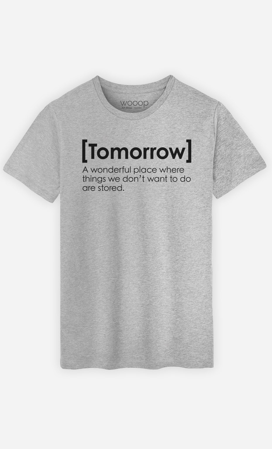 T-Shirt Tomorrow Definition