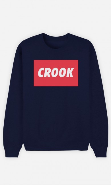 Blue Sweatshirt Crook