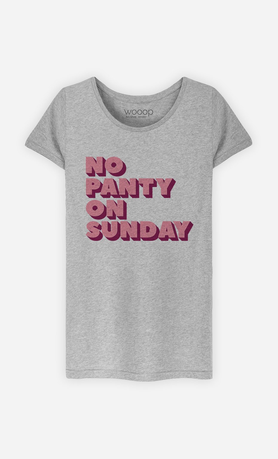T-Shirt No Panty on Sunday