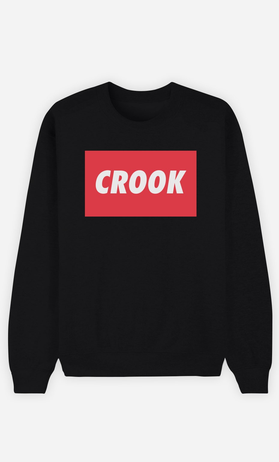 Black Sweatshirt Crook
