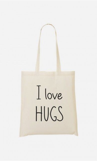 Tote Bag I love hugs