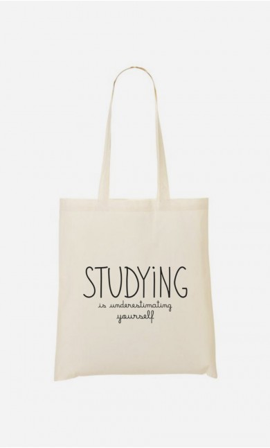 Tote Bag Studying is Underestimating Yourself