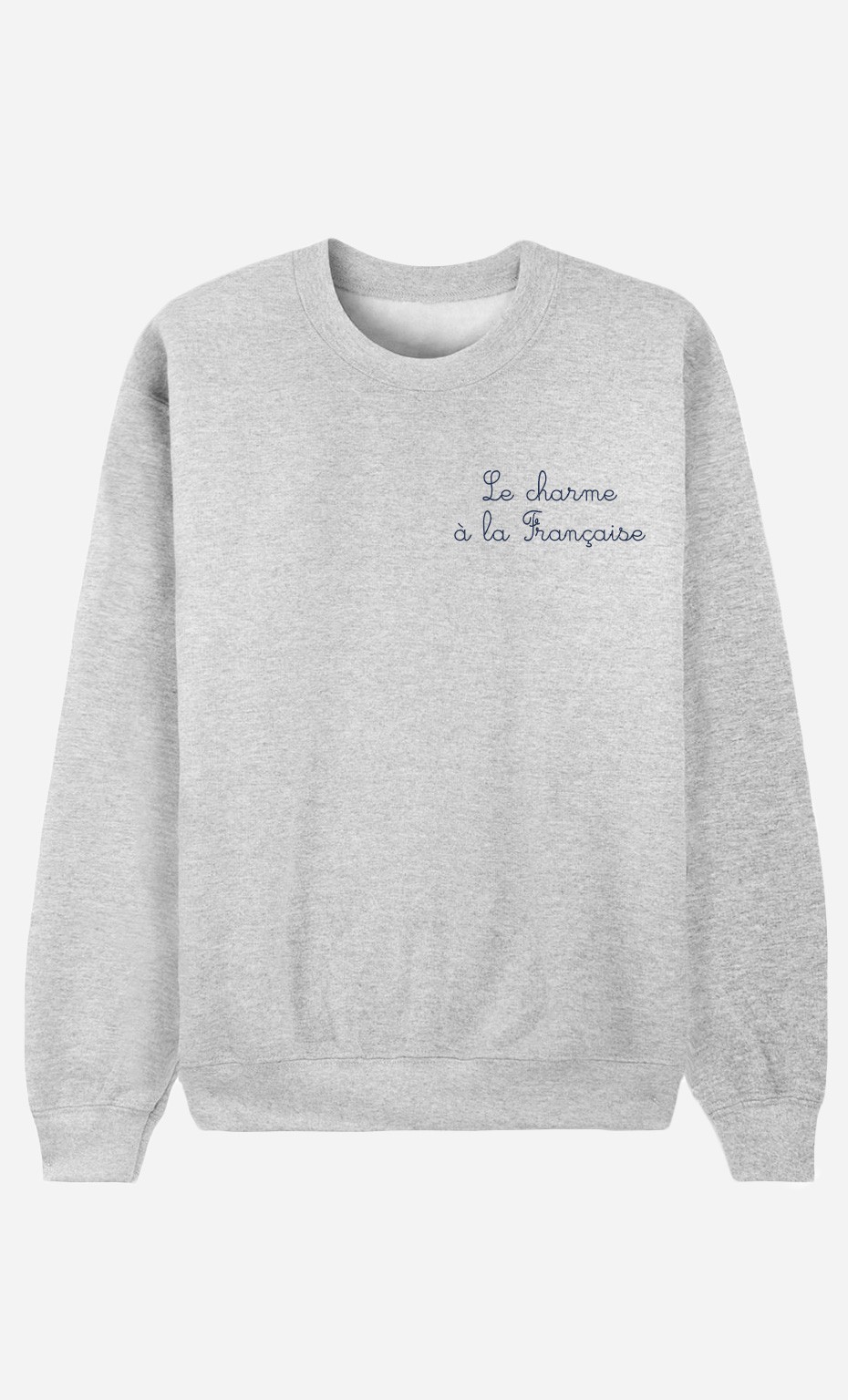 Sweatshirt Le Charme A La Française - embroidered