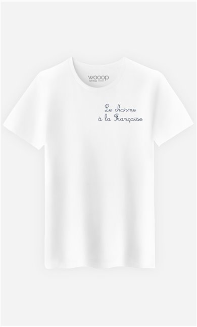 T-Shirt Le Charme A La Française - embroidered