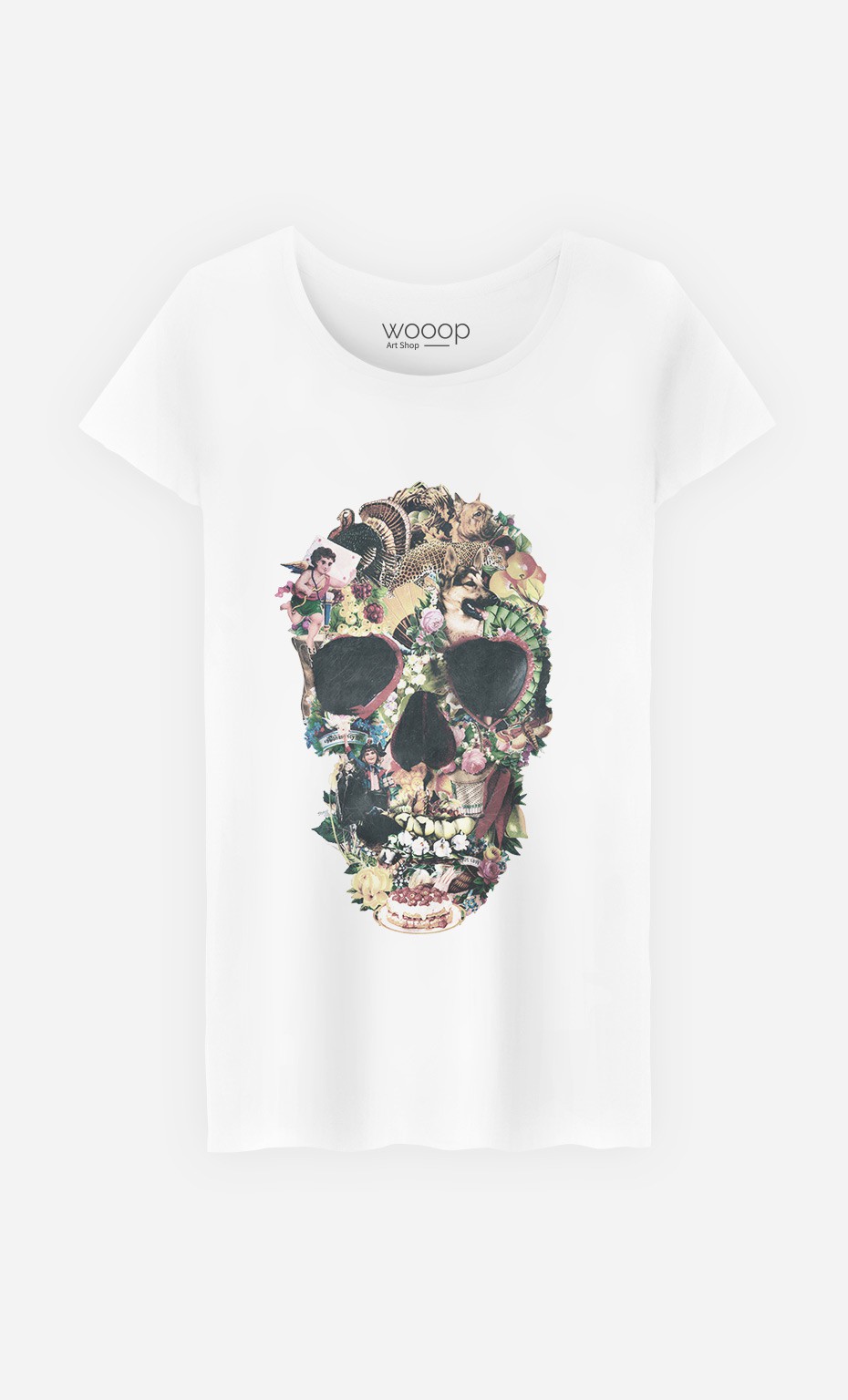 T-Shirt Vintage Skull