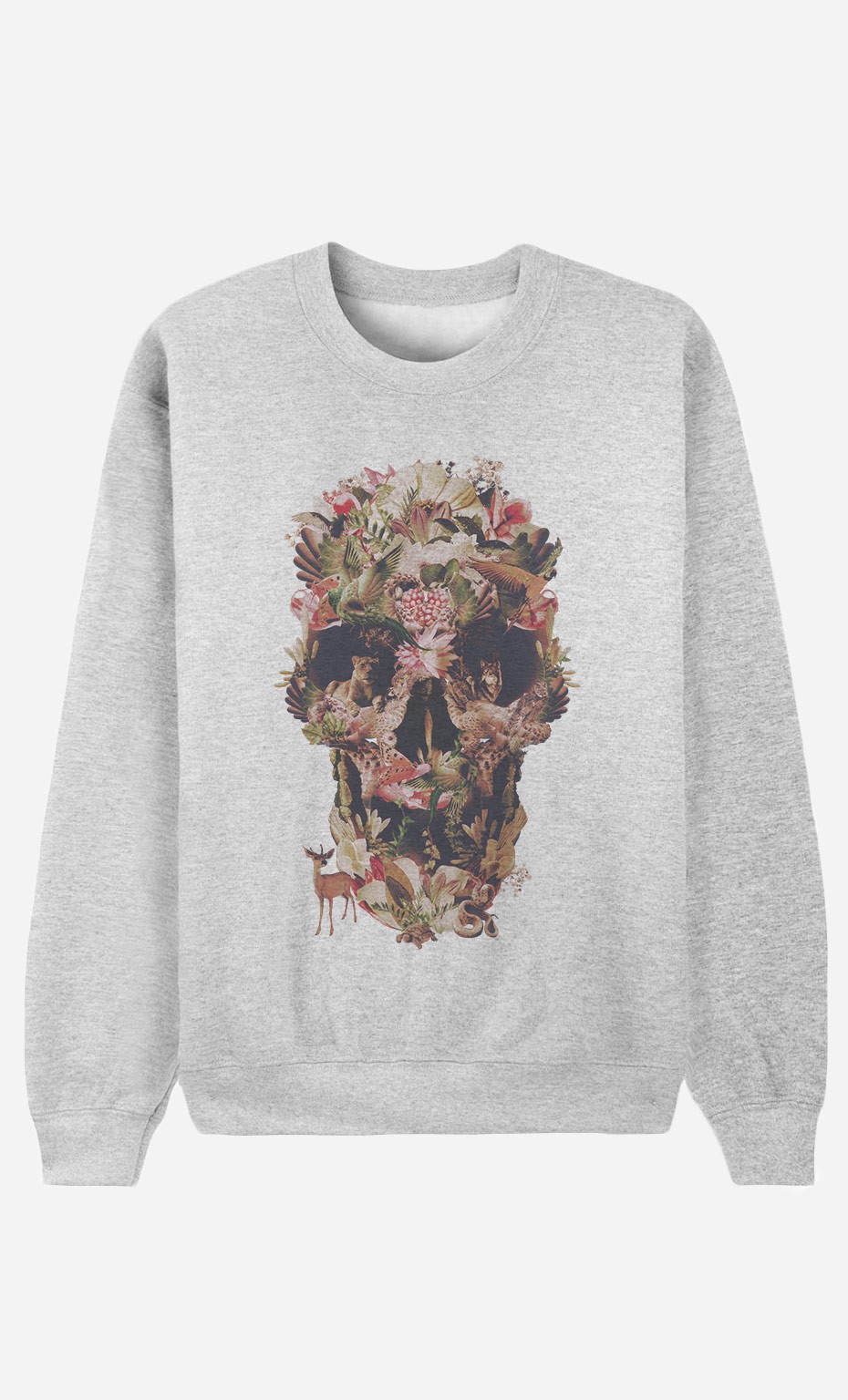 Sweatshirt Jungle Skull