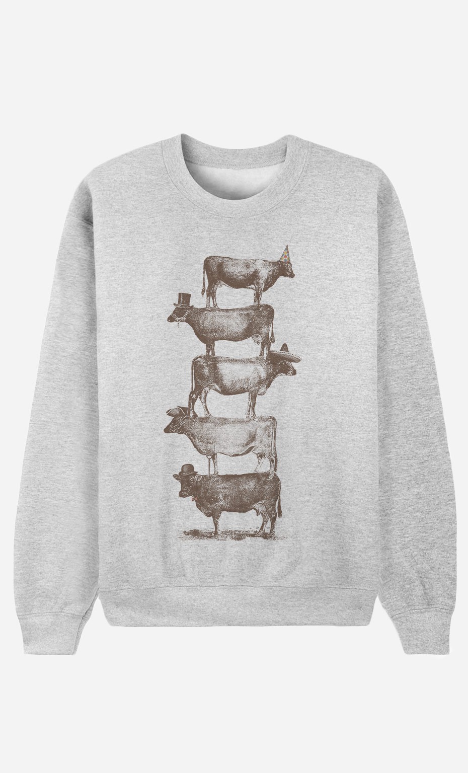 Sweatshirt Cow Cow Nuts