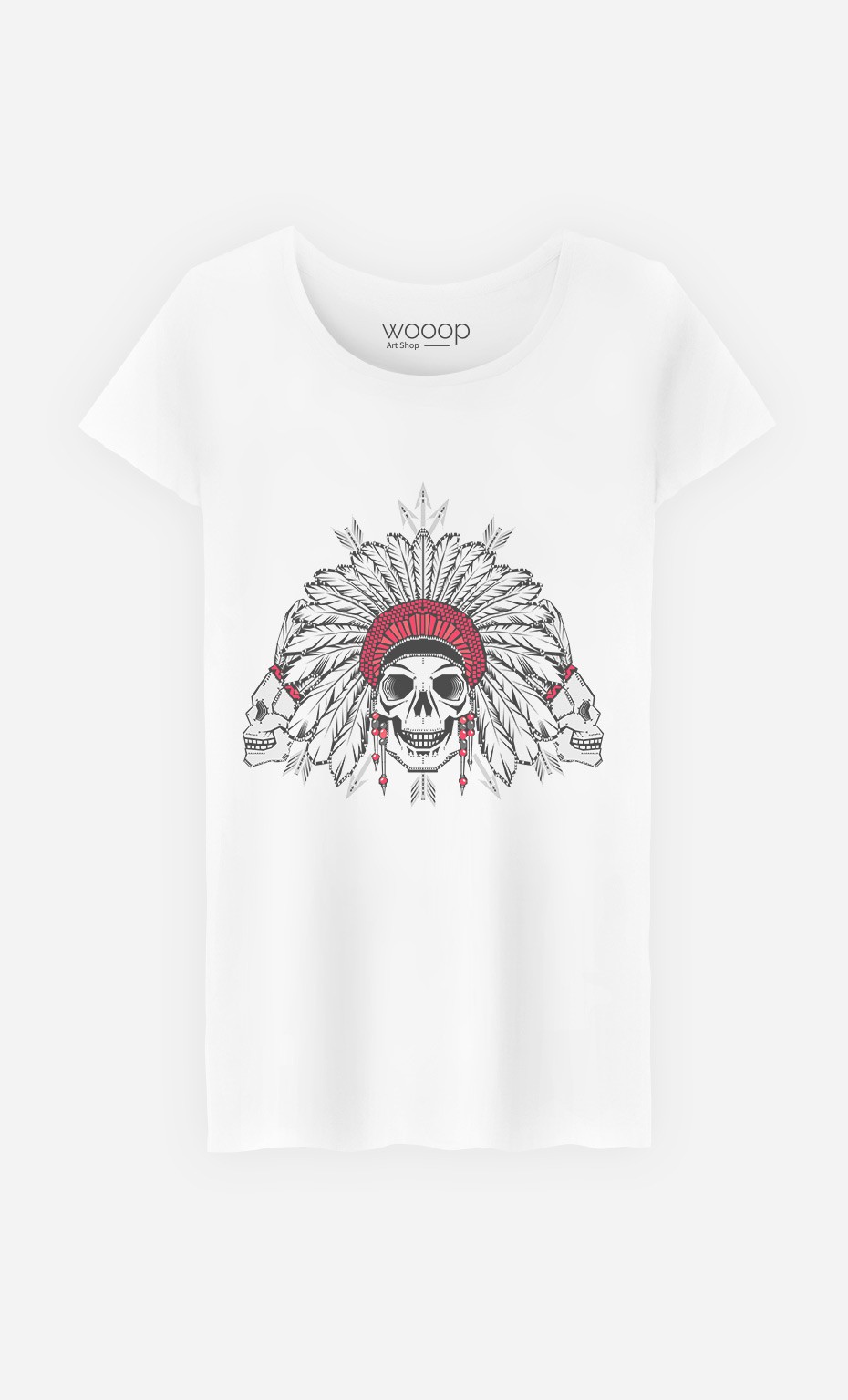 T-Shirt Native Skull