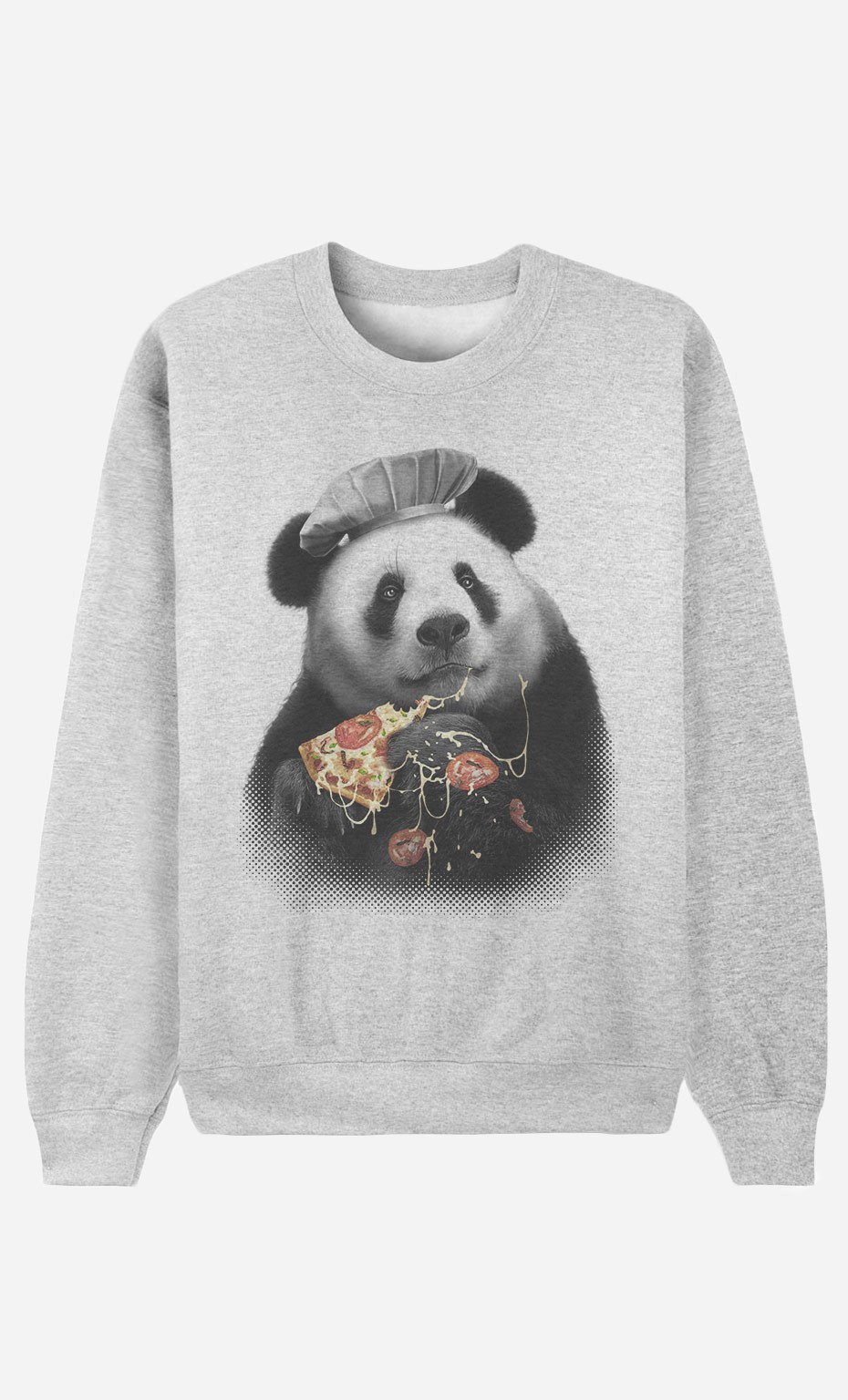 Sweatshirt Panda Pizza