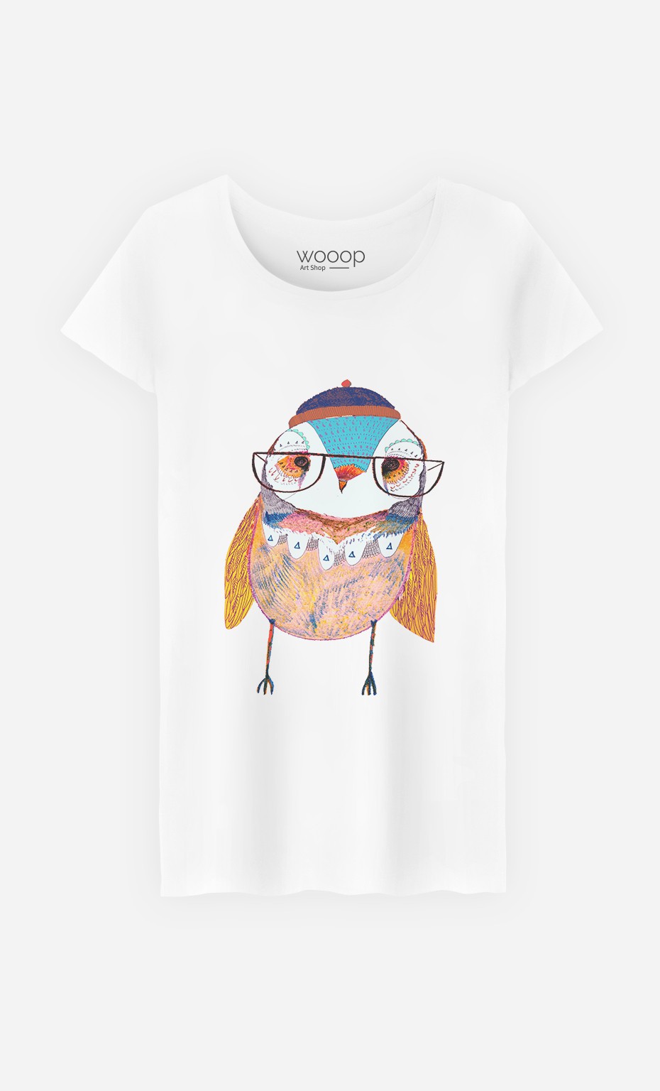 T-Shirt Bobble Hat Owl
