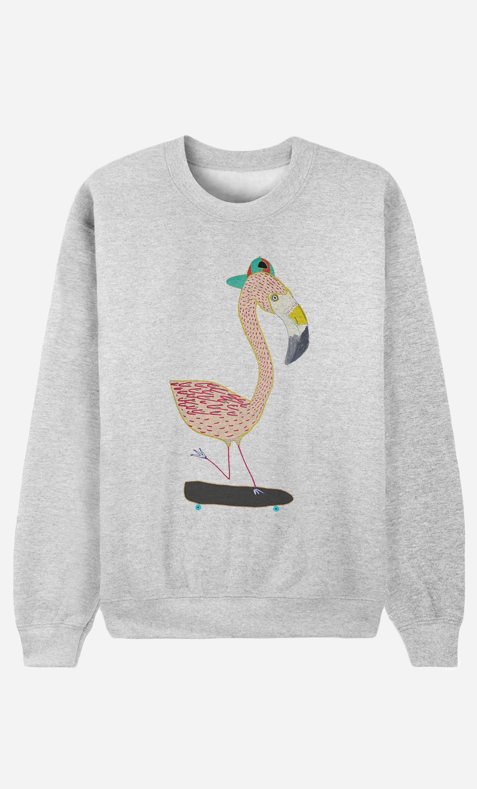 Sweatshirt Flamingo Skater