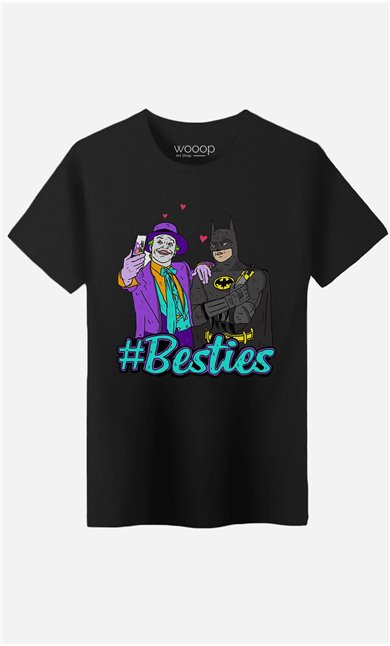T-Shirt Joker & Batman