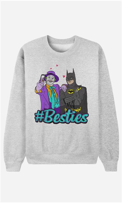 Sweatshirt Joker & Batman