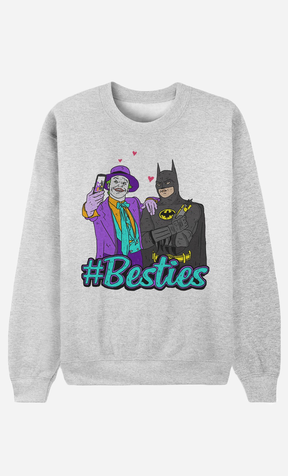 Sweatshirt Joker & Batman