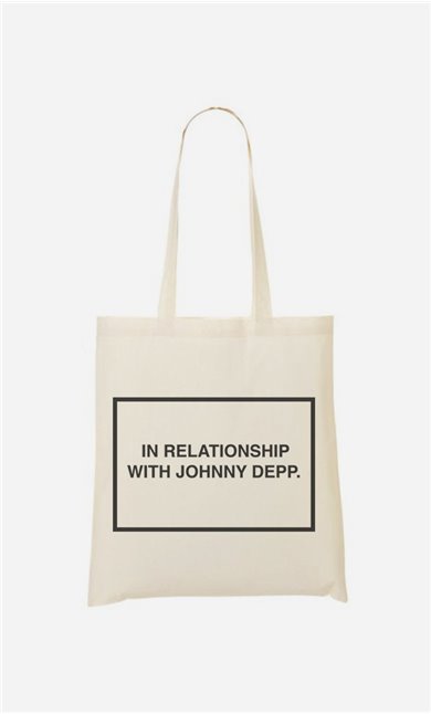 Tote Bag With Johnny Depp