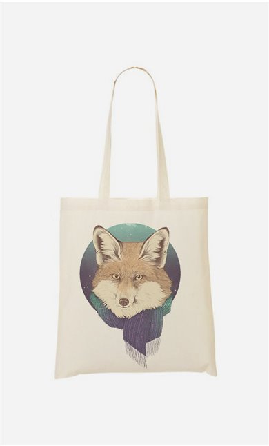 Tote Bag Winter Fox