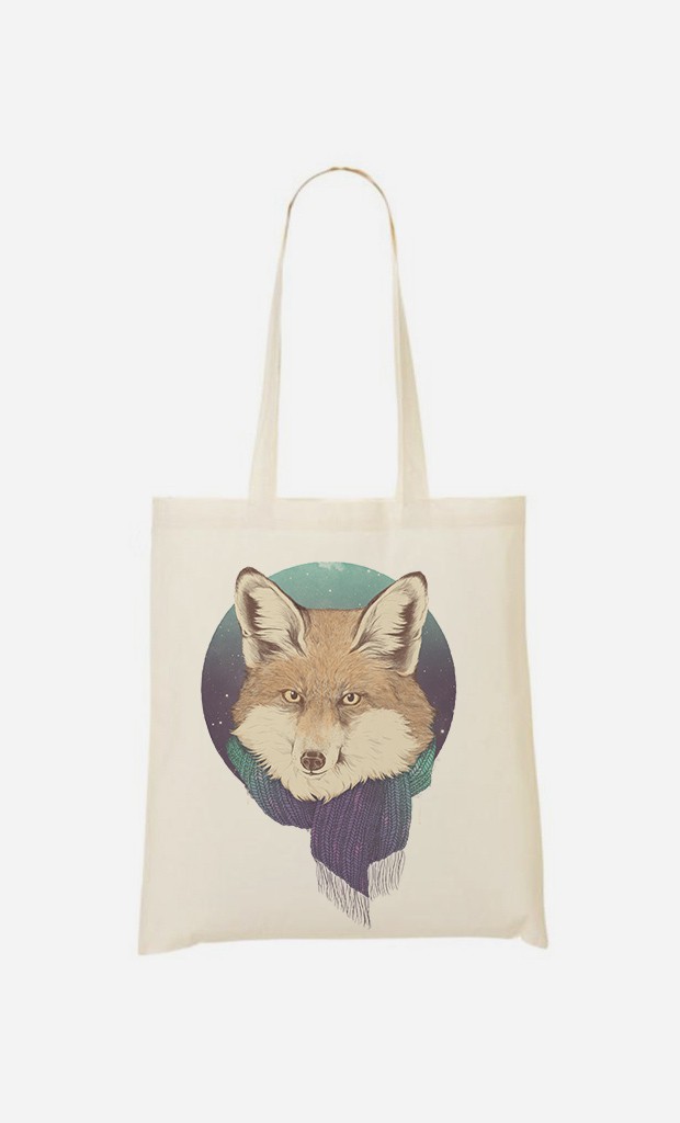 Tote Bag Winter Fox