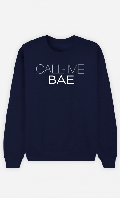 Sweatshirt Call Me Bae
