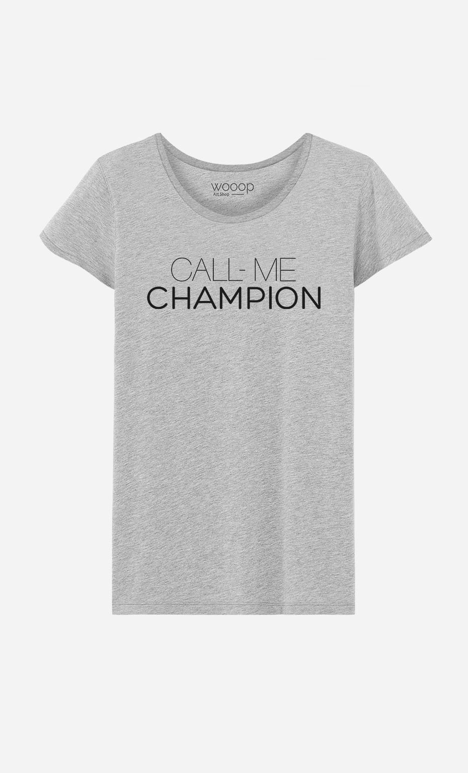 T-Shirt Call Me Champion