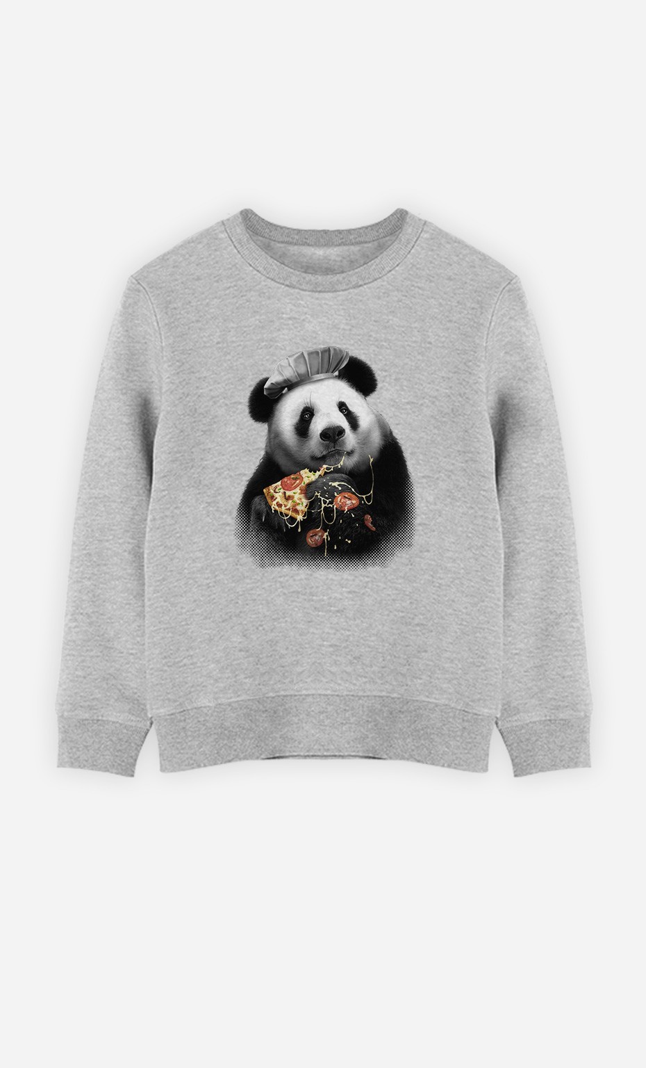 Sweatshirt Panda Pizza