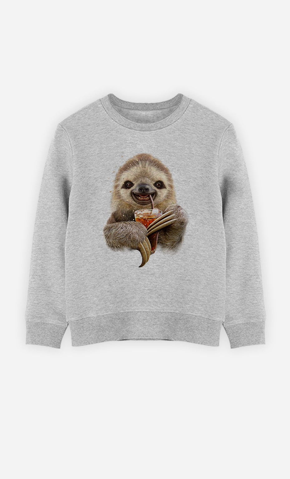 Sweatshirt Sloth & Drink