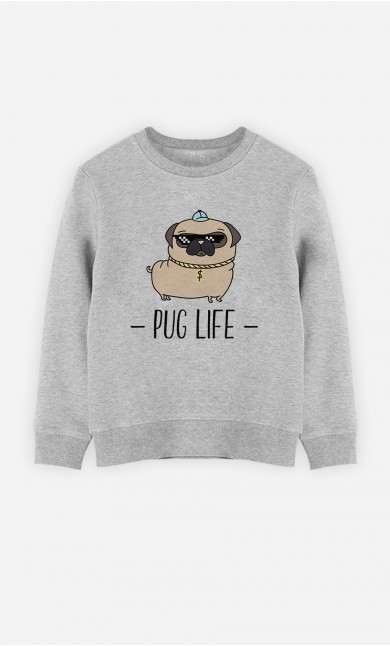 Sweatshirt Pug Life
