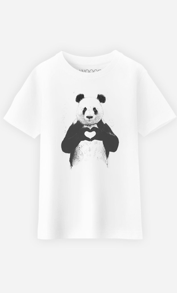 T-Shirt Love Panda