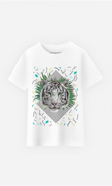 T-Shirt White Tiger