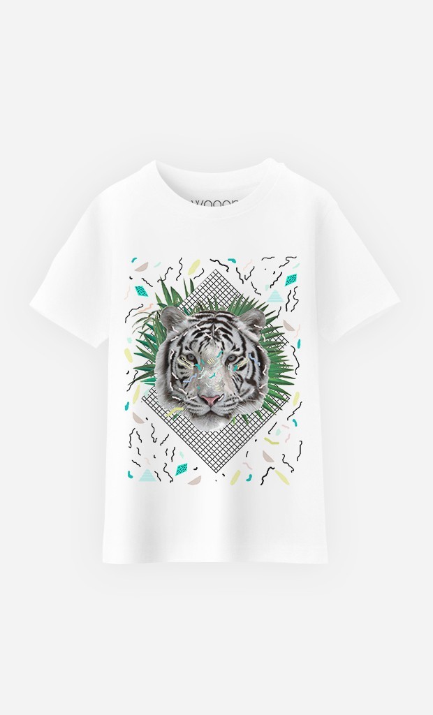 T-Shirt White Tiger