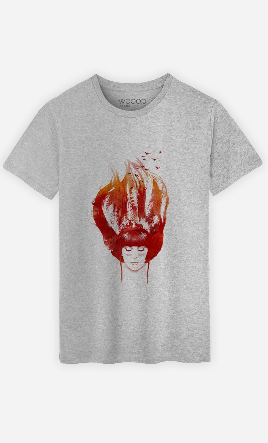 T-Shirt Burning Forest