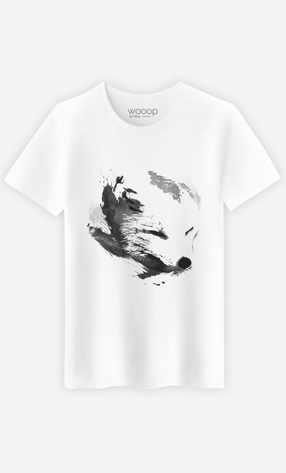 T-Shirt White Fox Alpha