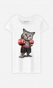 T-shirt Boxing cat