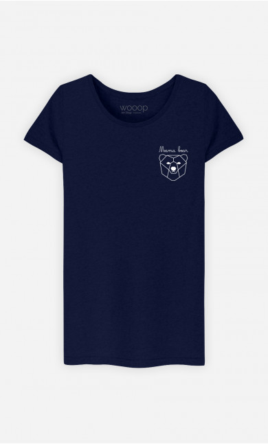 T-Shirt Mama Bear Origami