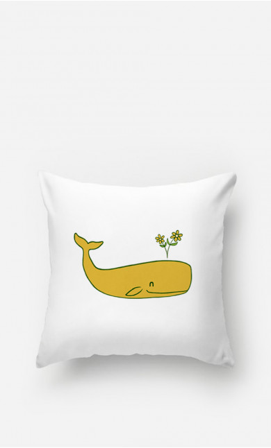 Pillow Peace Whale