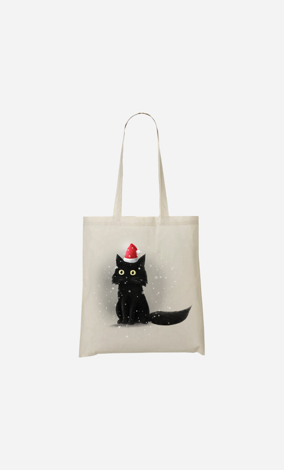 Tote Bag Christmas Cat