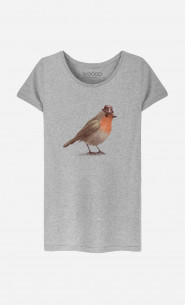 Woman T-Shirt Dapper Robin