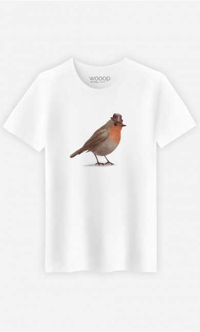 Man T-Shirt Dapper Robin