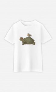 Kid T-Shirt Turtle And Bird