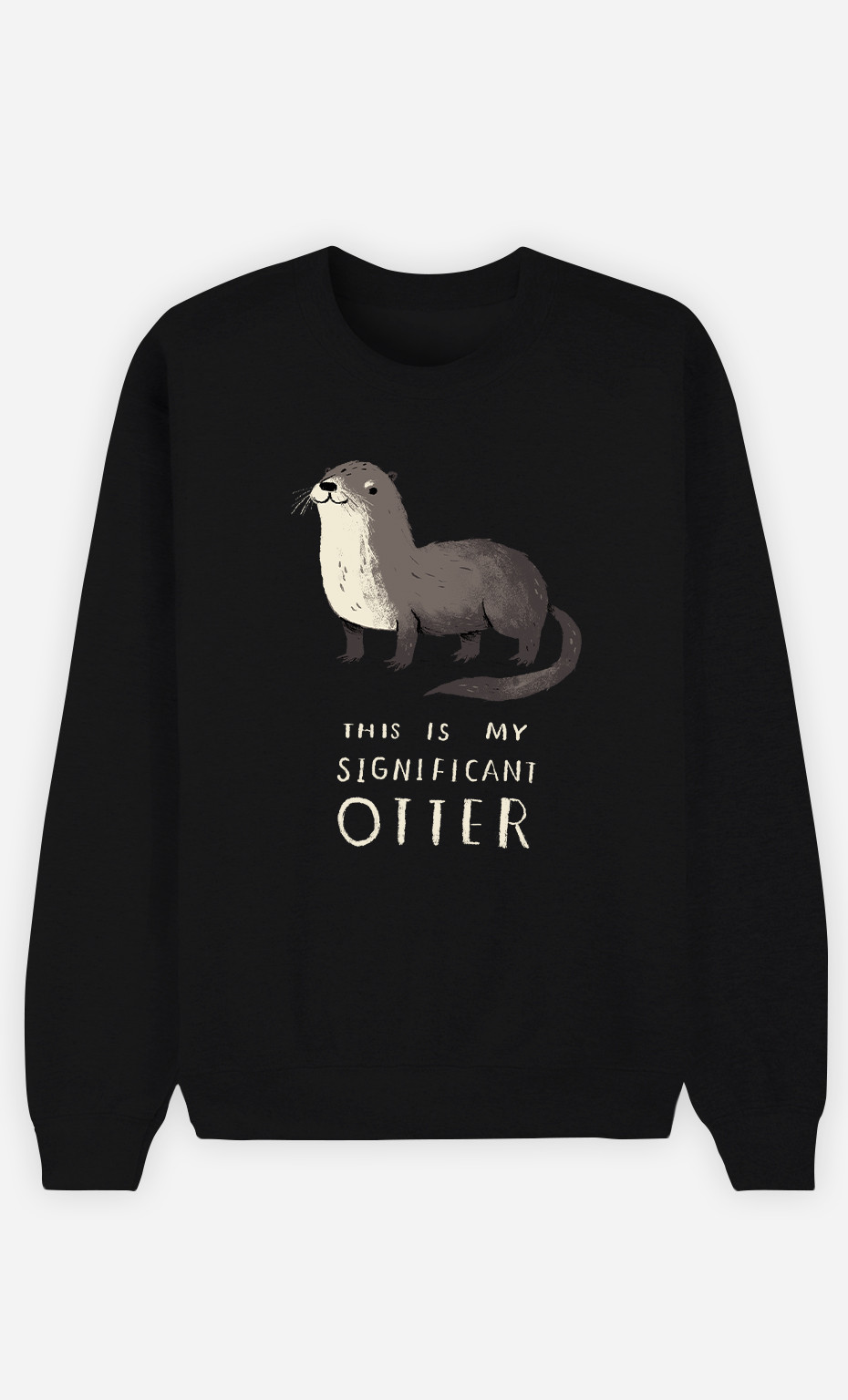 Woman Sweatshirt Significant Otter