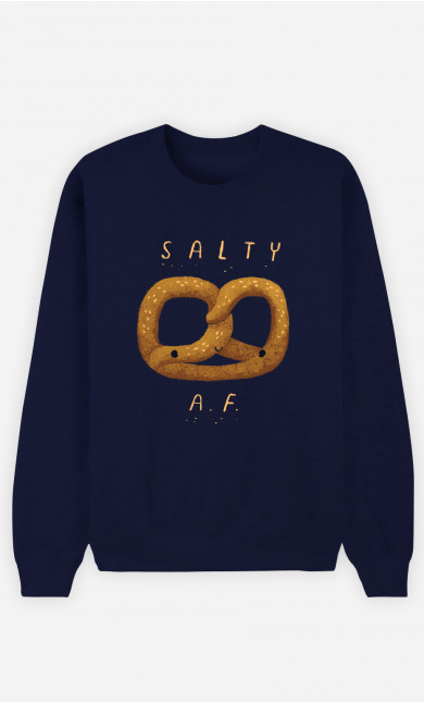 Man Sweatshirt Salty Af