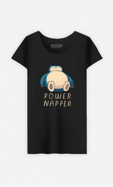 Woman T-Shirt Power Napper
